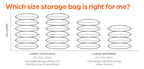 Large Underbed Vacuum Storage Tote